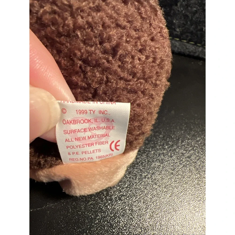 Vintage Ty Beanie‎ Babies PRICKLES the Hedgehog 6